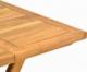 Divero Składany stolik ogrodowy drewniany 50 cm 2