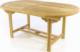 Divero Stół owalny ogrodowy DIVERO - wysuwany - 170/230 cm 2
