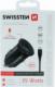 Ładowarka Swissten ŁAD SAM SWISSTEN 25W 2XUSB-C BLACK + KABEL 1,2M TYPE-C 1