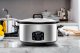 Yoer WOLNOWAR Elektryczny GARNEK CERAMICZNY 6,5L Programator czasowy AUTOMATYCZNY Slow Cooker - YOER Clever-Cook SC6502S 6