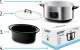 Yoer WOLNOWAR Elektryczny GARNEK CERAMICZNY 6,5L Programator czasowy AUTOMATYCZNY Slow Cooker - YOER Clever-Cook SC6502S 14