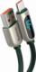 Kabel USB Baseus USB-A - USB-C 1 m Zielony (CASX020006) 3