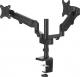 Hama Uchwyt biurkowy na 2 monitory 13" - 32" Premium (001184980000) 1