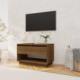 vidaXL vidaXL Szafka pod TV, brązowy dąb, 70x41x44 cm, płyta wiórowa 3