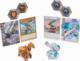 Figurka Spin Master Bakugan Baku-Tin puszka granatowa 2 figurki karty 2