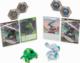 Figurka Spin Master Bakugan Baku-Tin złota puszka 2 figurki karty 3