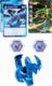 Figurka Spin Master Bakugan Geogan Rising Ultra Aquos Apophix figurka + karty 2