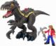 Figurka Mattel Figurki Jurassic World Zestaw dinozaur Indoraptor i Maisie 2