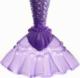 Lalka Barbie Mattel Mattel Barbie Chelsea syrenka fioletowe włosy 12 cm 4