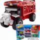 Mattel Zestaw Hot Wheels Transporter aut laweta Monster Trucks i 10 samochodów 1