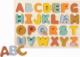 Small Foot Small Foot Drewniane puzzle ABC Safari pastelowe kolory zwierzątka 2