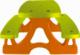Mochtoys Mochtoys Stolik Ogrodowy Piknik dla dzieci 3