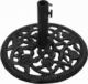 vidaXL vidaXL Podstawa pod parasol, czarna, 48x48x33 cm, żeliwo 3