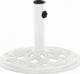 vidaXL vidaXL Podstawa pod parasol, biała, 44x44x31 cm, żeliwo 1