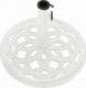 vidaXL vidaXL Podstawa pod parasol, biała, 44x44x31 cm, żeliwo 3