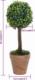 vidaXL vidaXL Kule ze sztucznego bukszpanu w doniczce, 2 szt., zielone, 41 cm 6