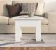 vidaXL vidaXL Stolik kawowy, biały, 55x55x42 cm, płyta wiórowa 3