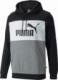Puma Bluza męska Puma Colorblock Hoodie TR czarno-biało-szara 848772 01 S 1