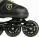 Rolki Nils Extreme NA19088 rekreacyjne regulowane czarne r. 35-38 4