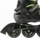Rolki Nils Extreme NA19088 rekreacyjne regulowane czarne r. 35-38 5