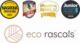 ECO RASCALS ECORASCALS Zestaw łyżeczek bambusowa z silikonową nakładką 3 SZT MIX (niebieska szara, zielona) one size 2