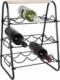 Trends4You Stojak metalowy czarny wino regał szafka półka na wina 9 butelek 33x29x46 cm 1