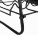 Trends4You Stojak metalowy czarny wino regał szafka półka na wina 9 butelek 33x29x46 cm 3