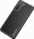 Dux Ducis Dux Ducis Yolo eleganckie etui pokrowiec ze skóry ekologicznej Samsung Galaxy S21 FE czarny 4