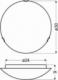 Lampa sufitowa Candellux Lampa Sufitowa Candellux Letycja 13-07516 Plafon Chrom E27 2