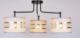 Lampa wisząca Candellux Lampa sufitowa czarna/chrom 3xE27 Andy 33-00514 3