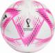 Adidas Piłka Rihla Club H57787 biało-różowa r. 4 3