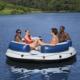 Bestway Hydro-Force 4-person bathing island Lazy Dayz 43536 (white/blue, 256 cm) 3