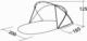 Easy Camp Easy Camp beach shelter shell, tent (grey/beige, model 2022, UV protection 50+) 1