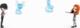 Figurka Spin Master Wizarding World 2pak Patronus - Harry, Ginny 4