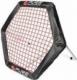 Pure2Improve TRENAŻER REBOUNDER P2I HEXAGON 95 x 85 CM 2