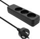 ProXtend Danish Power Strip 3 gniazda 3 m czarna (K3-K03B) 1