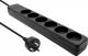 ProXtend Danish Power Strip 6 gniazd 10 m czarna 1