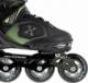 Rolki Nils Extreme NA9080 rekreacyjne regulowane czarne r. 35-38 5