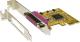 Kontroler Exsys PCIe x1 - Port równoległy LPT (EX-44001) 2