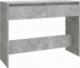 vidaXL vidaXL Stolik konsolowy, szarość betonu, 100x35x76,5 cm, płyta wiórowa 2