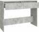 vidaXL vidaXL Stolik konsolowy, szarość betonu, 100x35x76,5 cm, płyta wiórowa 6