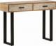 vidaXL Stolik konsolowy, 100x30x75 cm, lite drewno mango 1