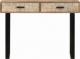 vidaXL Stolik konsolowy, 100x30x75 cm, lite drewno mango 2