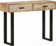 vidaXL Stolik konsolowy, 100x30x75 cm, lite drewno mango 8
