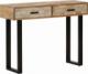 vidaXL Stolik konsolowy, 100x30x75 cm, lite drewno mango 9