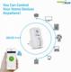 GreenBlue Gniazdko WIFI sterowane zdalnie GreenBlue GB155G Android iOS Alexa Google Home timer max 2000W (typ niemiecki) 14