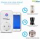 GreenBlue Gniazdko WIFI sterowane zdalnie GreenBlue GB155G Android iOS Alexa Google Home timer max 2000W (typ niemiecki) 15