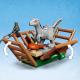 LEGO Jurassic World Schwytanie welociraptorów Blue i Bety (76946) 3