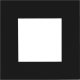 Audac AUDAC CF45SH/B Cover frame single 45 x 45 mm with hooks Black version 1