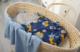 Sensillo ROŻEK VELVET GRANATOWY LISKI 75X75 42303/8908 1